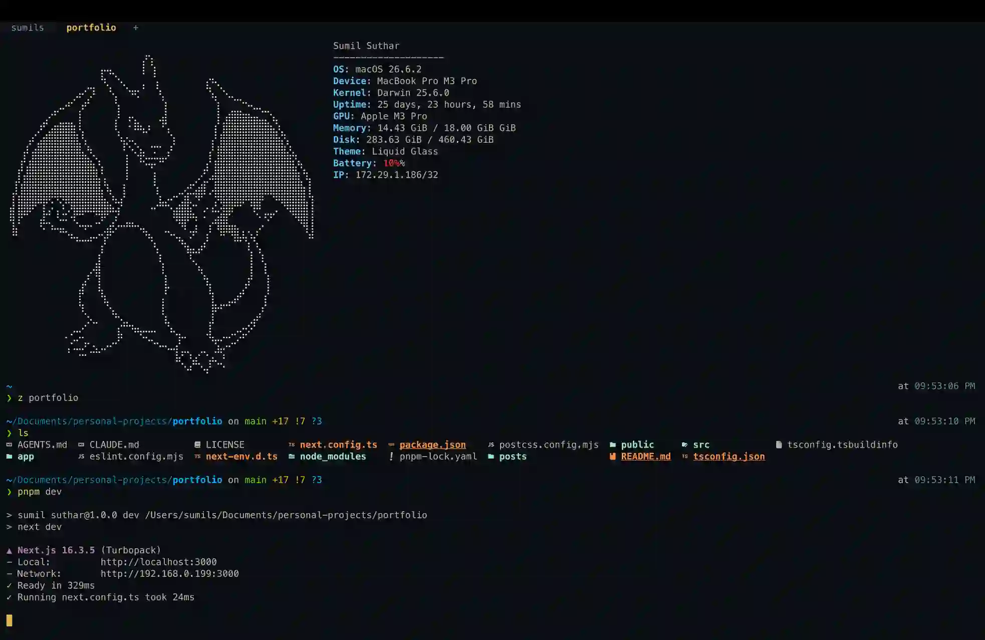 My macOS System Setup